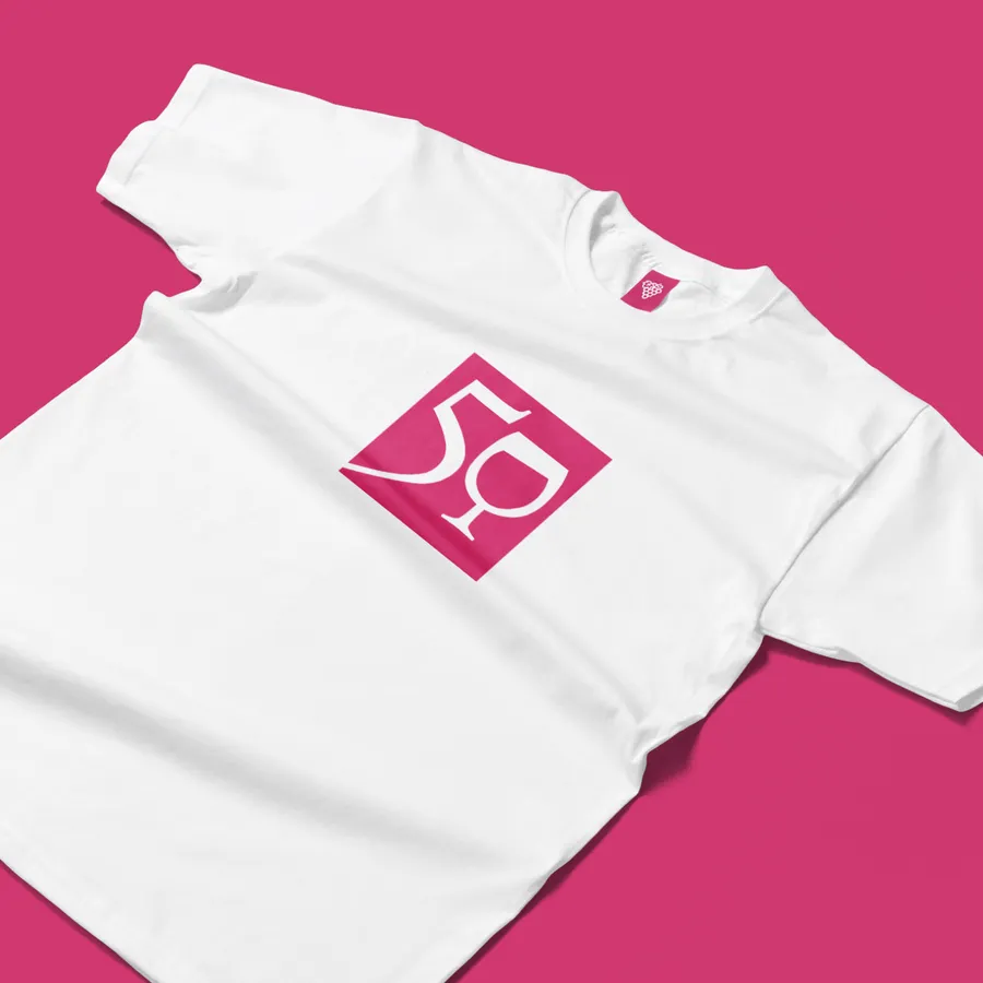 T-Shirt mit 50. Konstanz Weinfest Logo